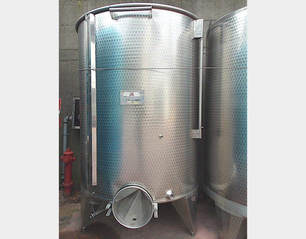 cuve INOX chapeau flottant 4000 litres MATERIEL NEUF