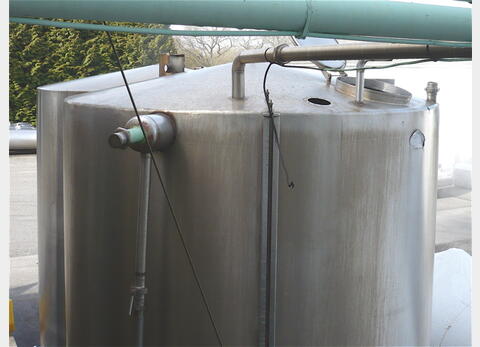 cuve de stockage INOX 304 provenance agroalimentaire