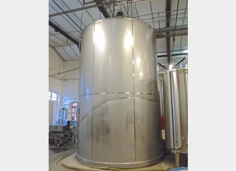 Cuve inox fond inclin&eacute; Volume : 366 HLS (36600 litres)