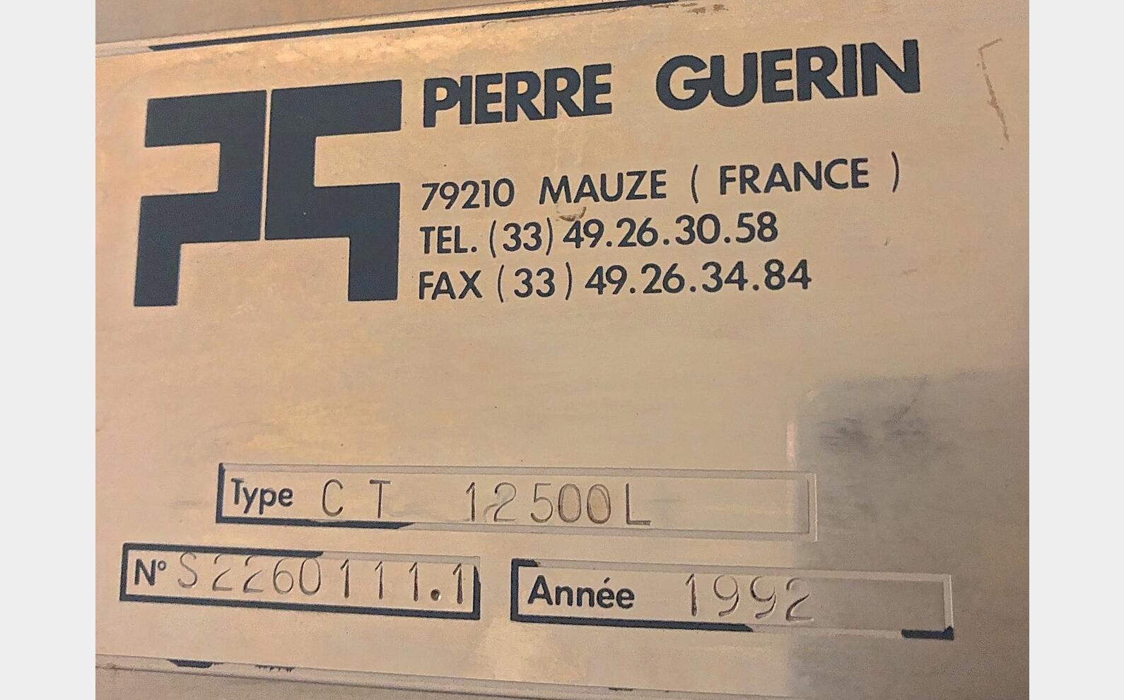 Cuve de m&eacute;lange inox isol&eacute;e Volume : 12 000 L
