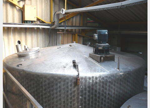 cuve de m&eacute;lange INOX 304 provenance agroalimentaire