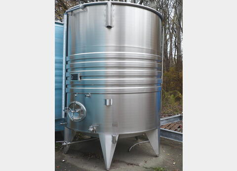 cuve INOX chapeau flottant MATERIEL NEUF Volume : 7500 litres