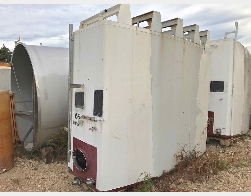 Cuve acier rev&ecirc;tu