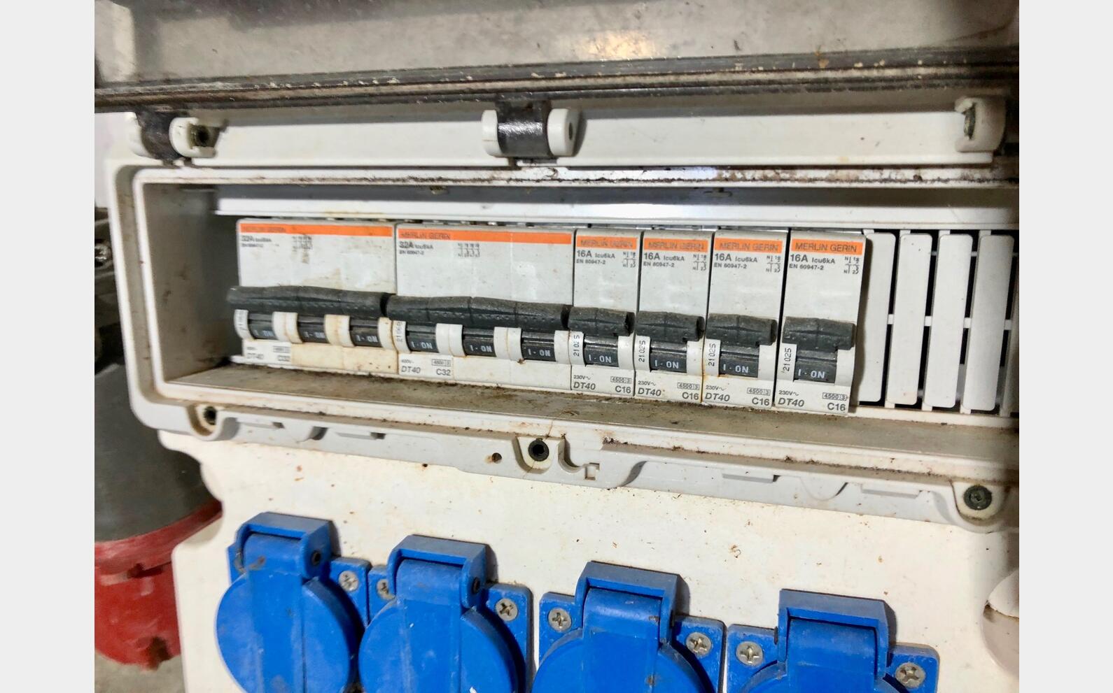 Coffret electrique de chantier