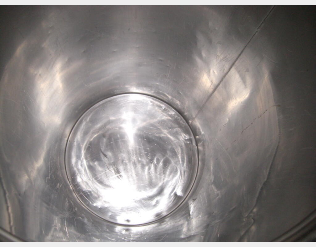 Cuve INOX fond plat (conge). - Marque : DECALINOX.