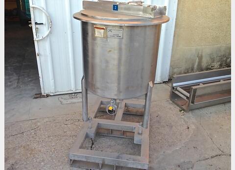 Cuve de stockage INOX Volume : 400 litres