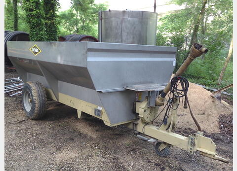 Benne &agrave; vendange inox 40 Hls