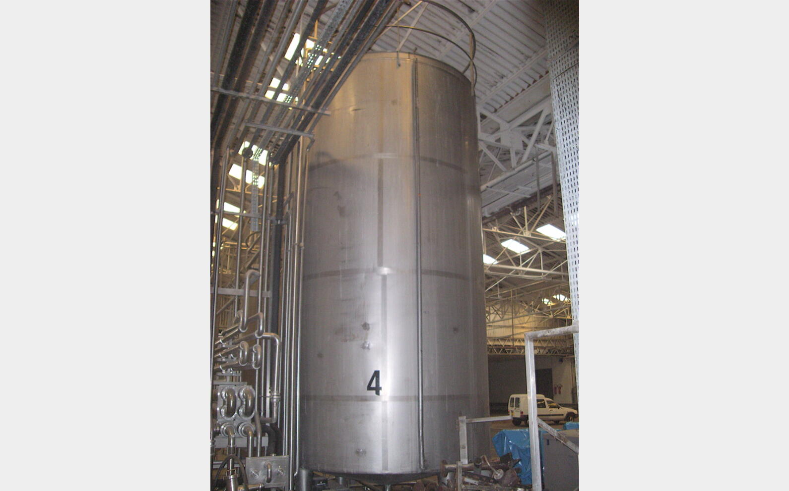 Cuve verticale INOX 304 de 300 hls, occasion