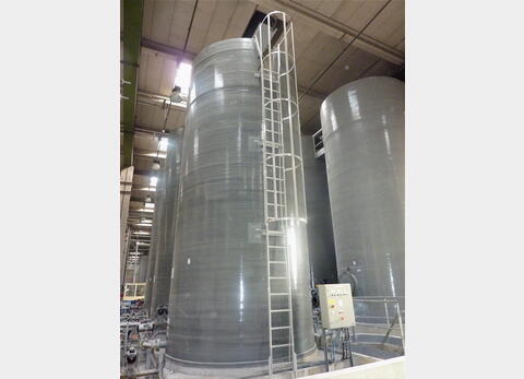 cuve stockage POLYESTER Marque : PLASTICON EUROPE Volume : 50000 litres
