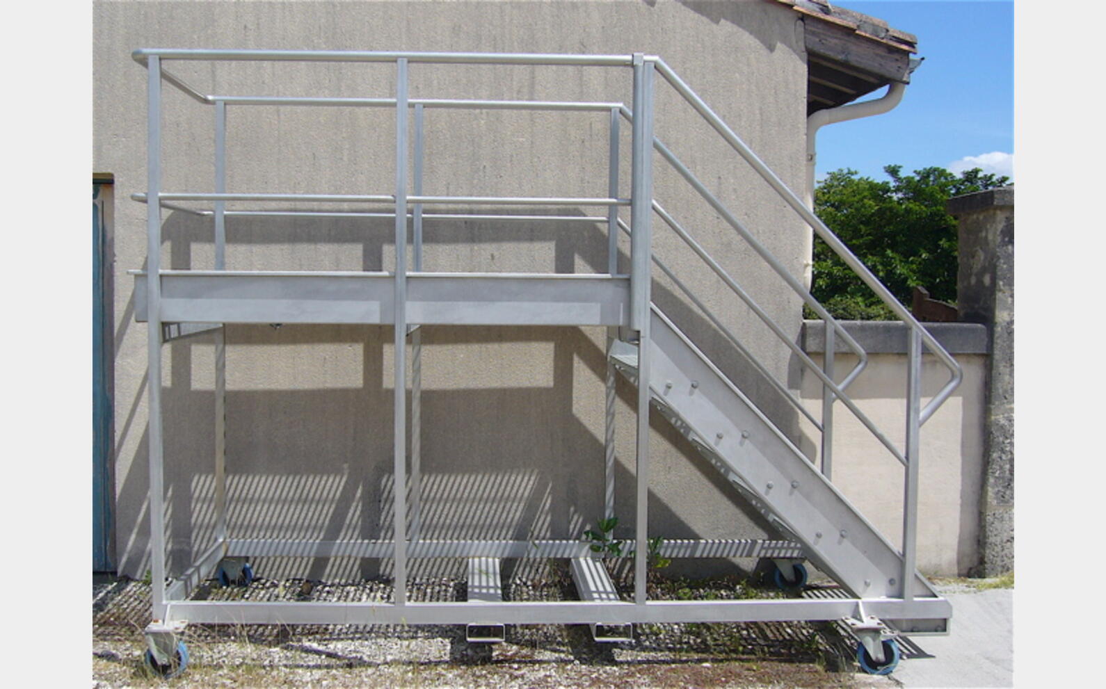 passerelle en INOX