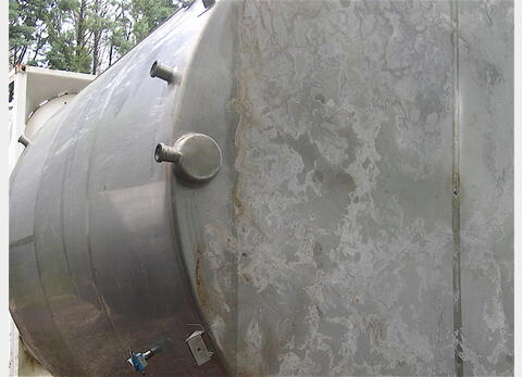 cuve stockage INOX 304 Volume : 50000 litres.