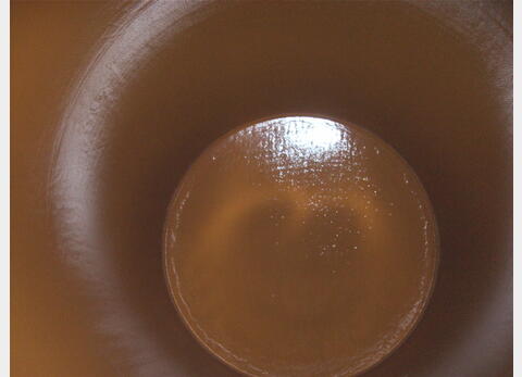Cuve horizontale acier rev&eacute;tu de 245 hls, occasion
