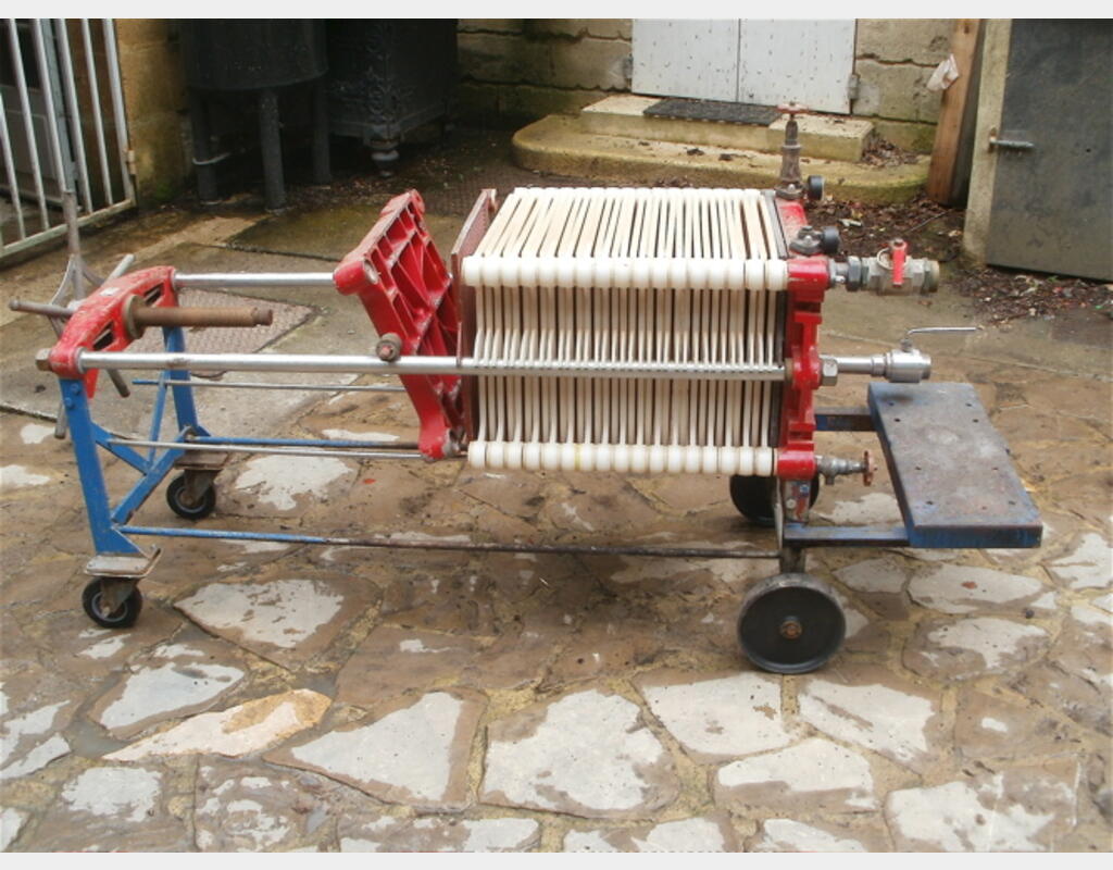 Filtre &agrave; plaque 17 plateaux