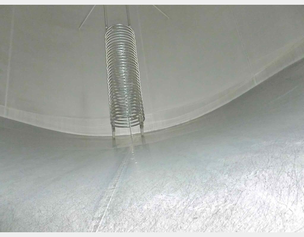 Cuve de stockage inox fond incliné - Marque : ETA