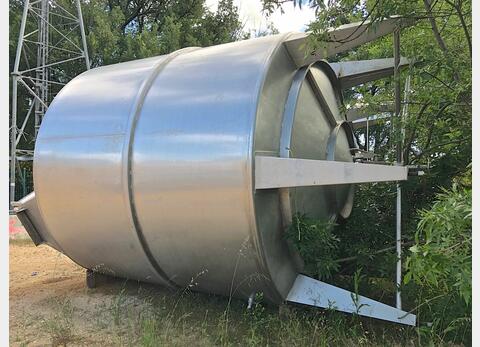 316L stainless steel tank - Sup feet - Agitated