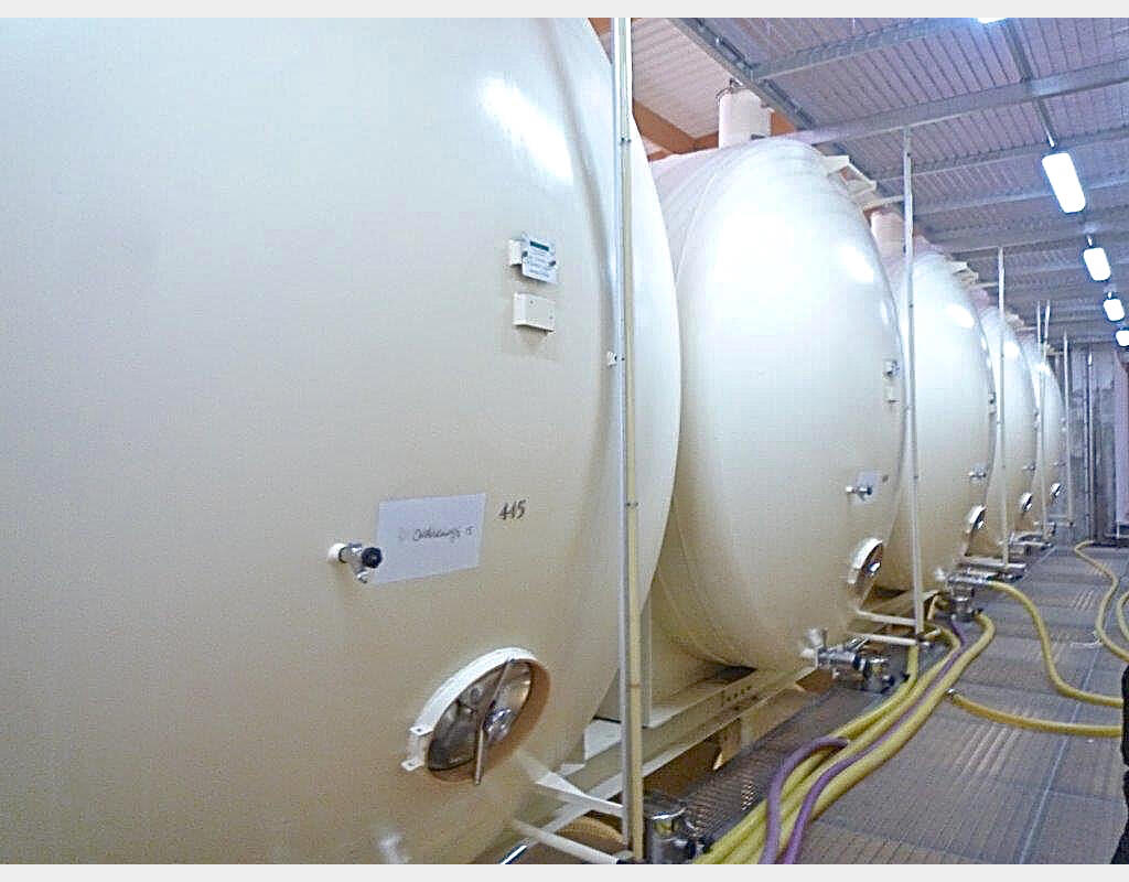 Cuve de stockage acier revêtu - Volume : 400 hls (40 000 litres)