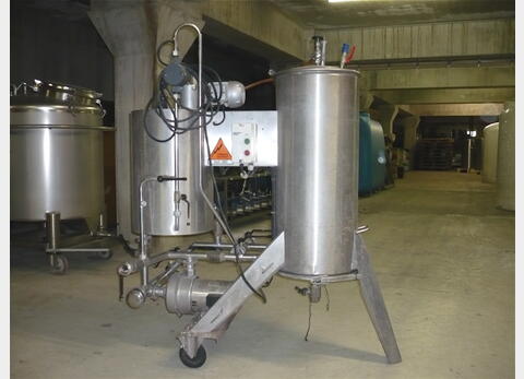 Filtre INOX à plaques. - Q : 20 à 80 l/min. Marque : VELO.