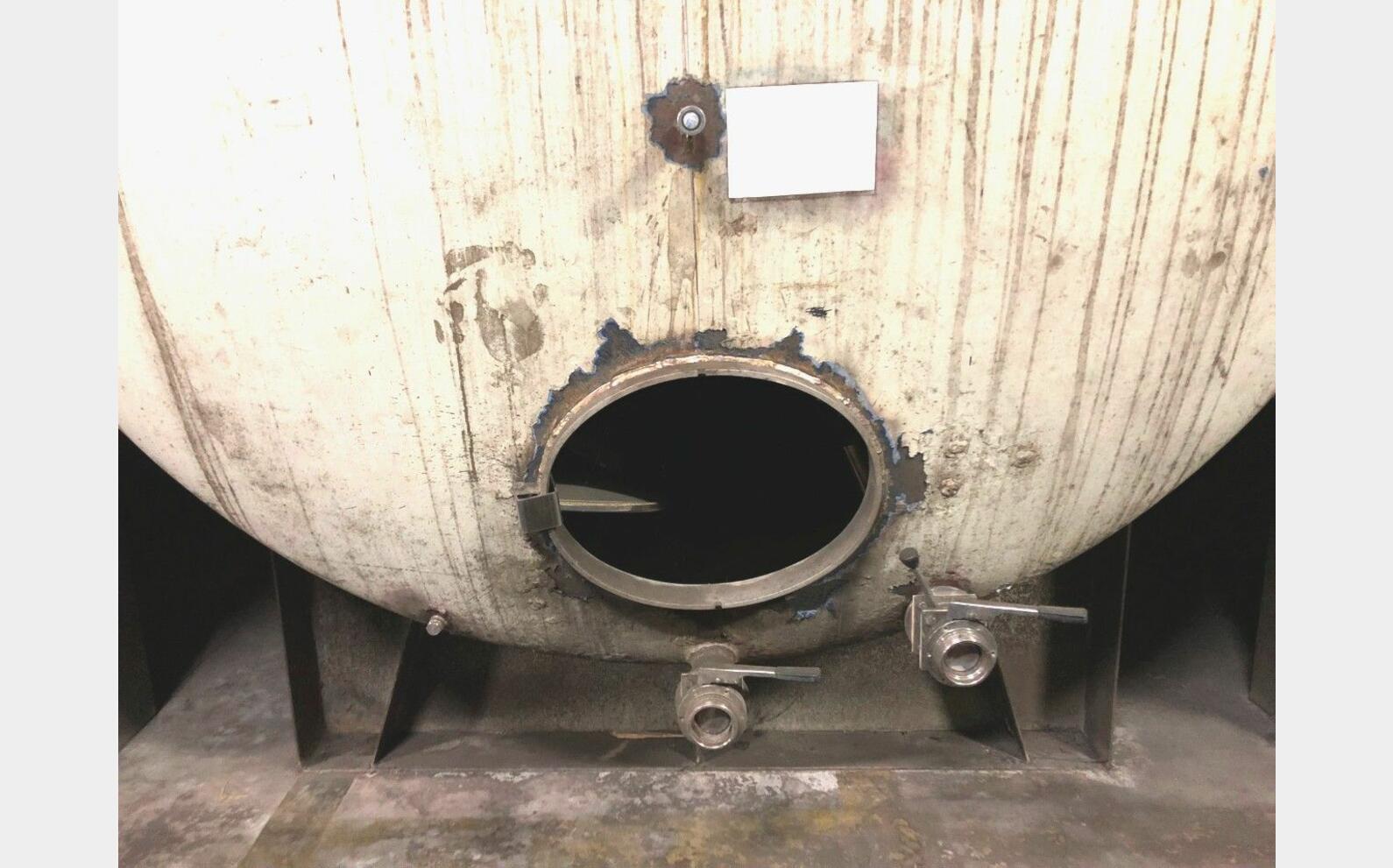 Cuve stockage acier rev&eacute;tu