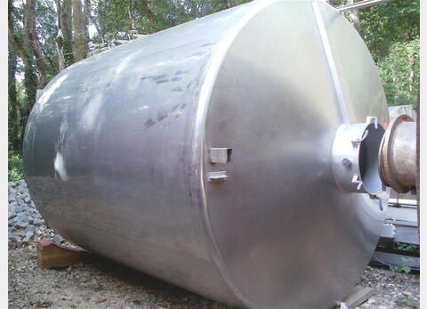 Cuve inox sur pieds de 160 hls
