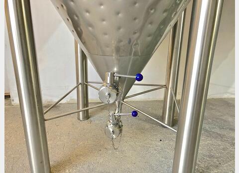 Closed cylindrical conical tank 12 HL (1200 liters) ARSILAC