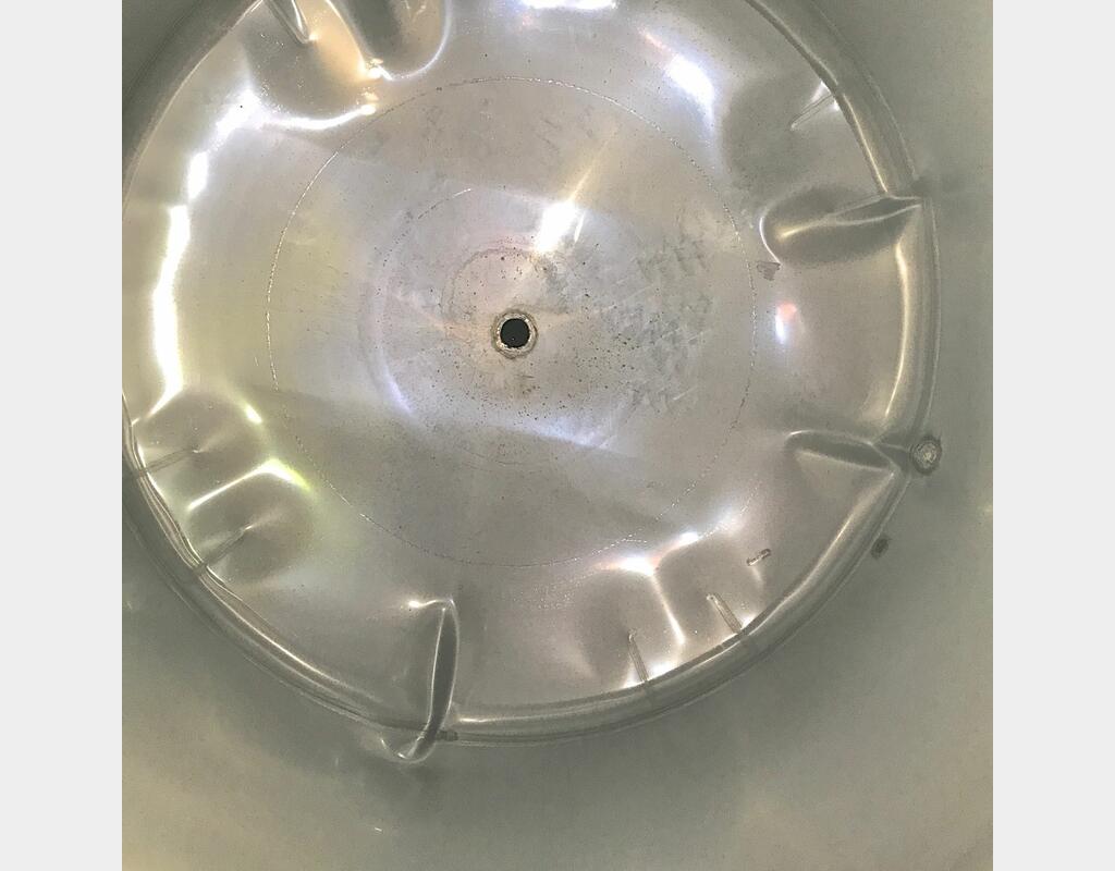 Cuve de stockage inox isolée - Volume : 1000 litres