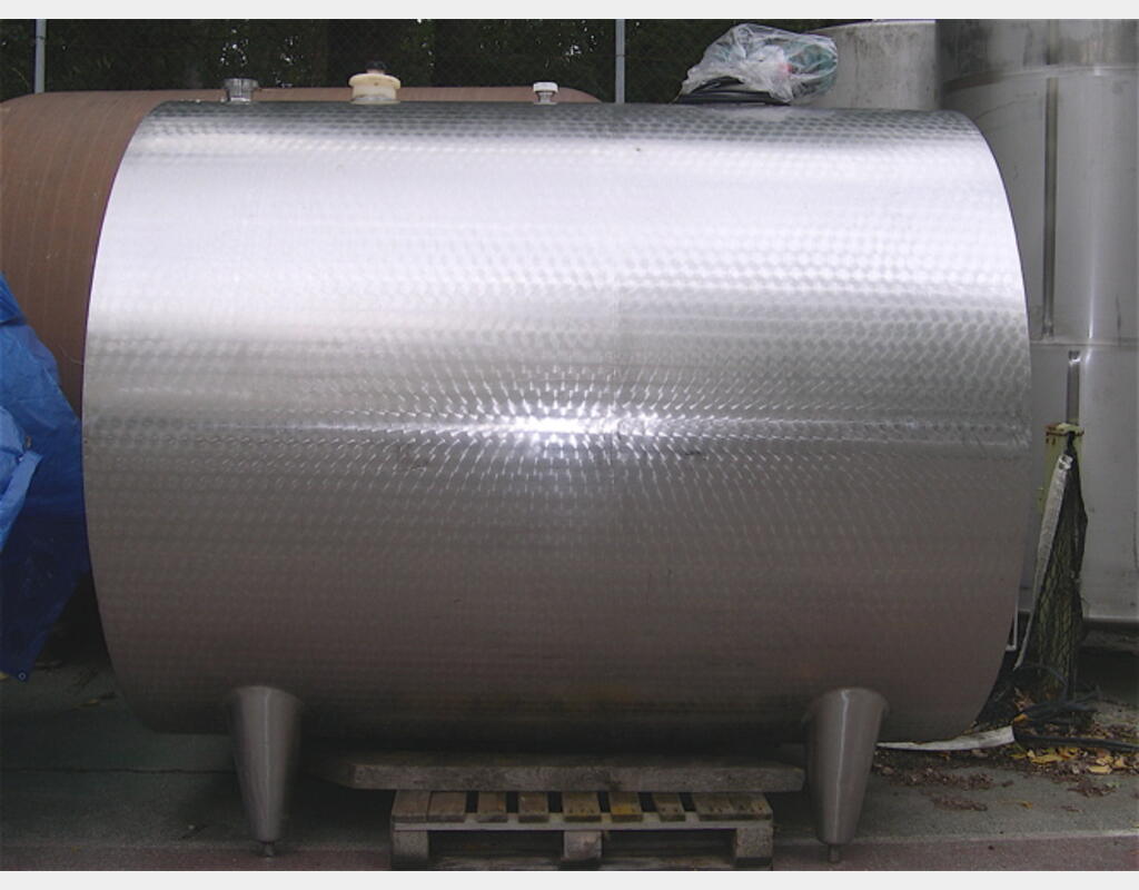 Cuve de m&eacute;lange INOX 304 vinicole Volume : 5.000 litres