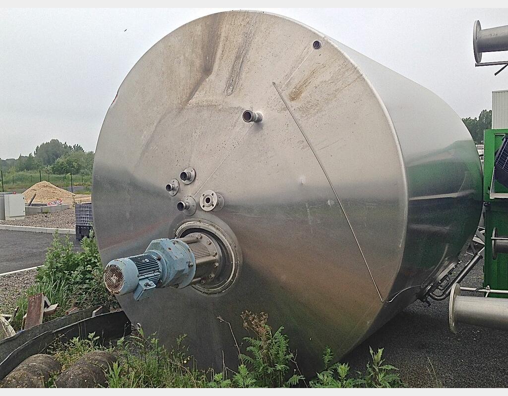 Cuve inox de mélange - 20000 l