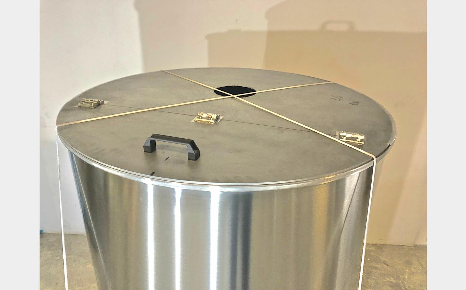 Cuve inox 304 avec agitation sur pieds 12.13 HL (1213 Litres) ARSILAC