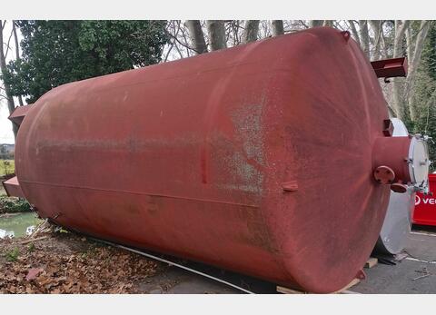 Cuve acier revêtu horizontale - Capacité 40 m3 (40 000 L)