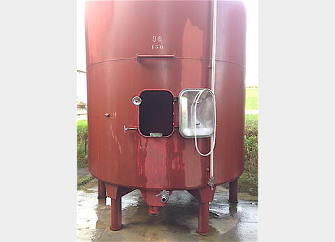 Cuve acier rev&ecirc;tu de 150 hls