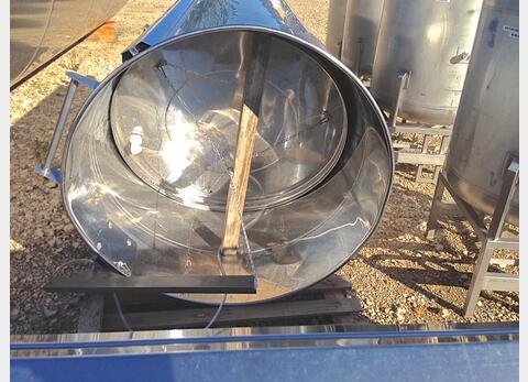 Cuve Inox chapeau flottant de 25 hls Volume : 2500 litres (25 hls)