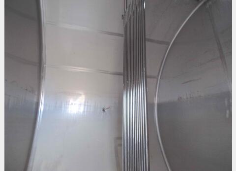 Cuve  INOX 316L cylindrique horizontale 3 compartiments : 25 + 25 + 50 HL