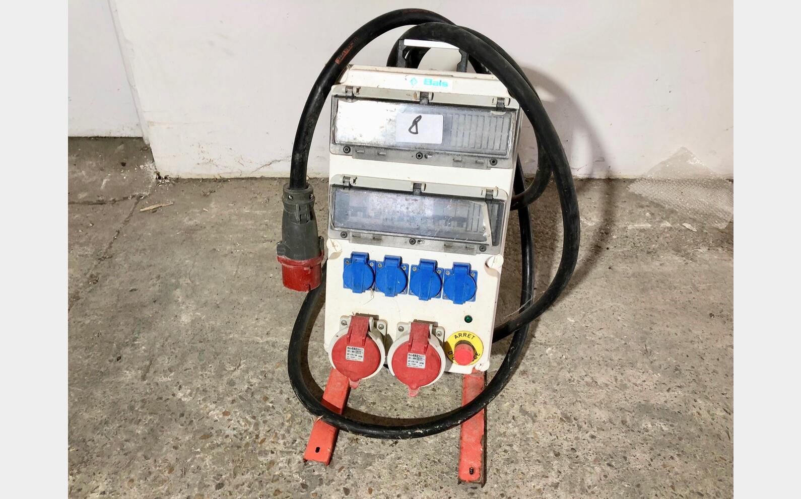 Coffret electrique de chantier