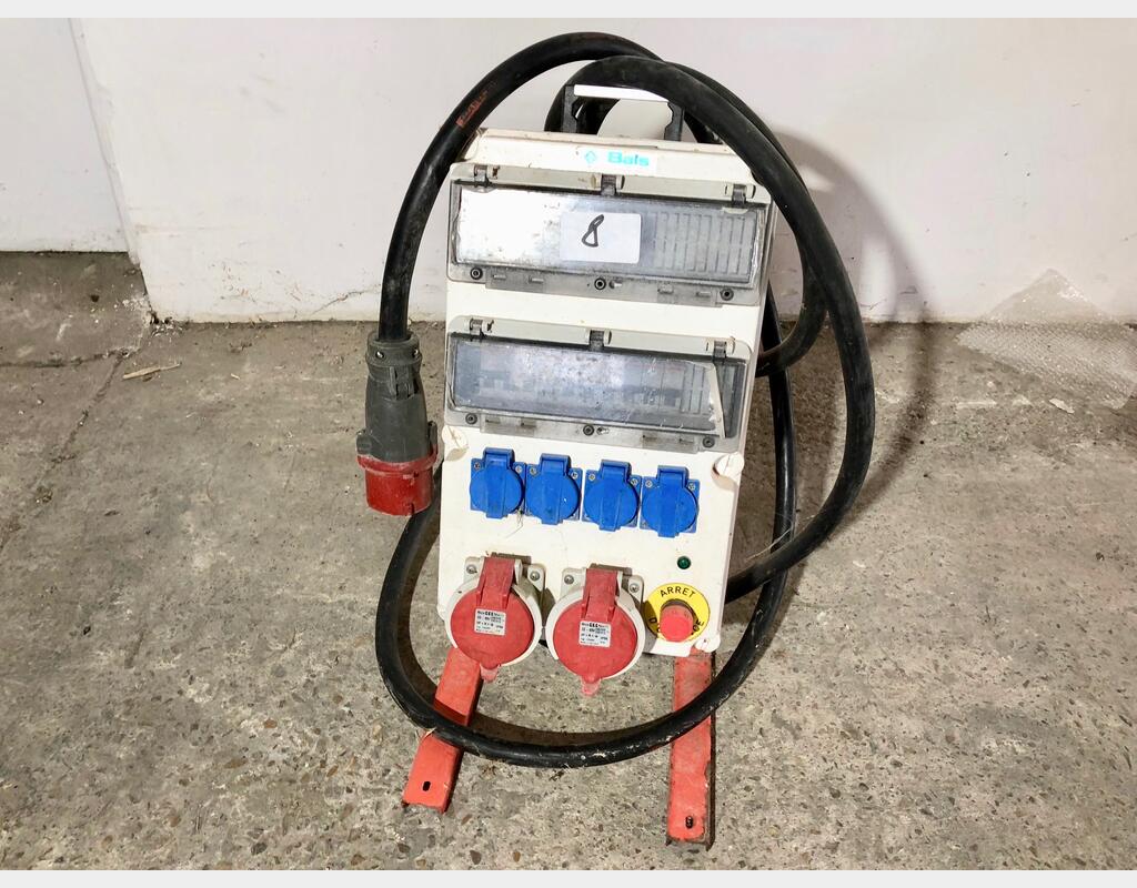 Coffret electrique de chantier