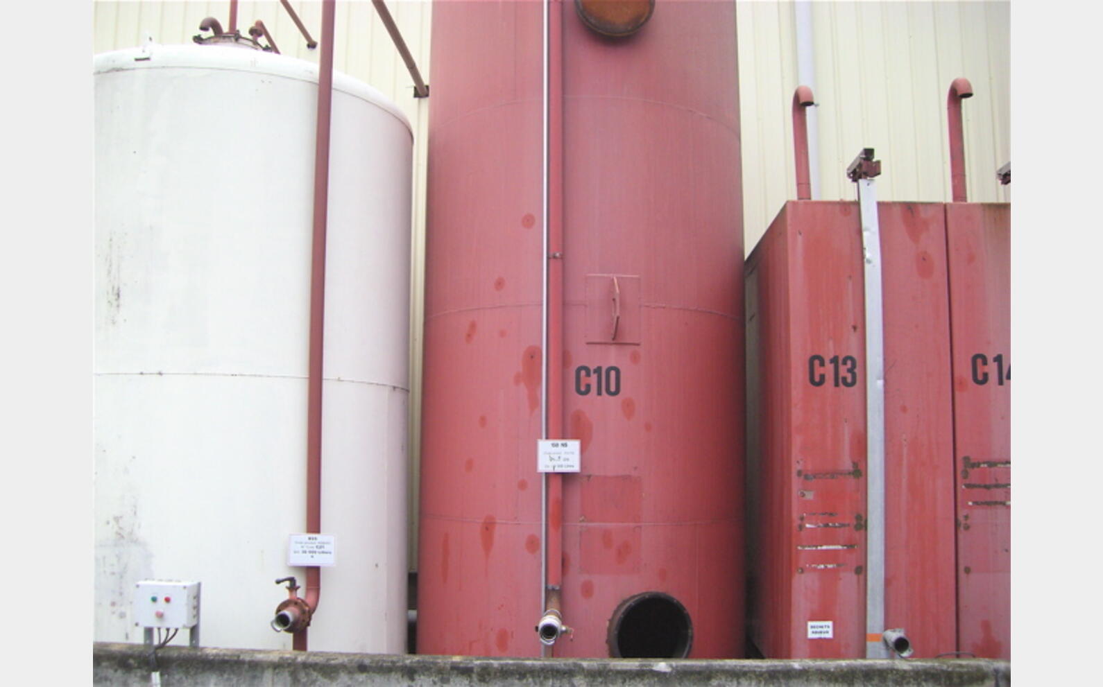 Cuve Acier d'occasion 30m3