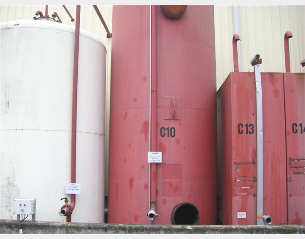 Cuve Acier d'occasion 30m3