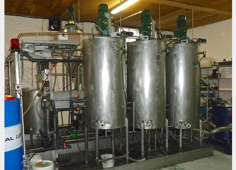 R&eacute;acteur 600L INOX 316L Volume : 600 litres