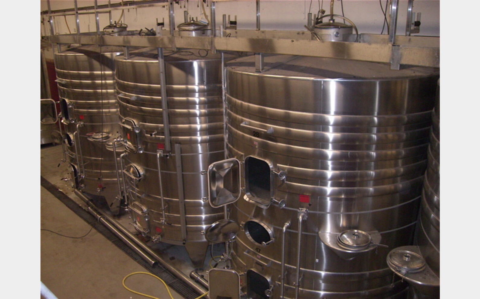 Cuve inox Lejeune 180hls deux compartiments