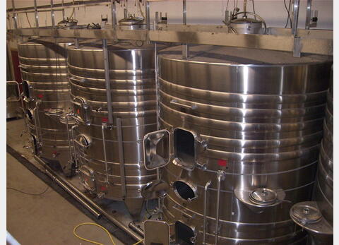 Cuve inox Lejeune 180hls deux compartiments