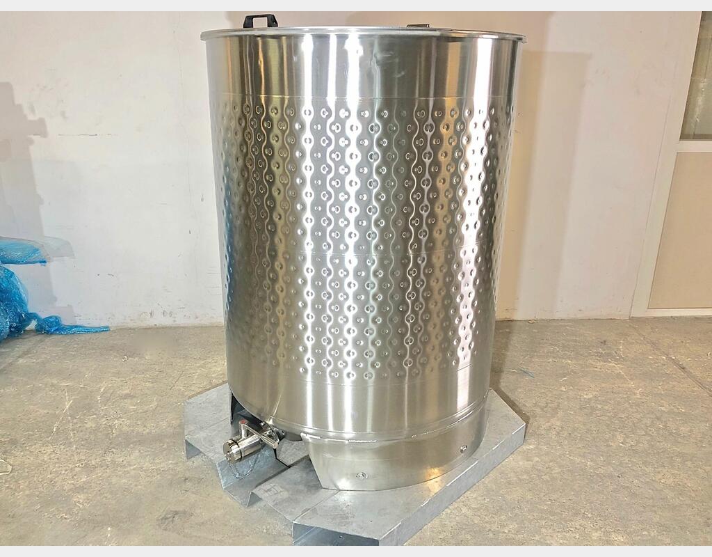 316 stainless steel tank - Double wall 12 HL (1213 liters) ARSILAC