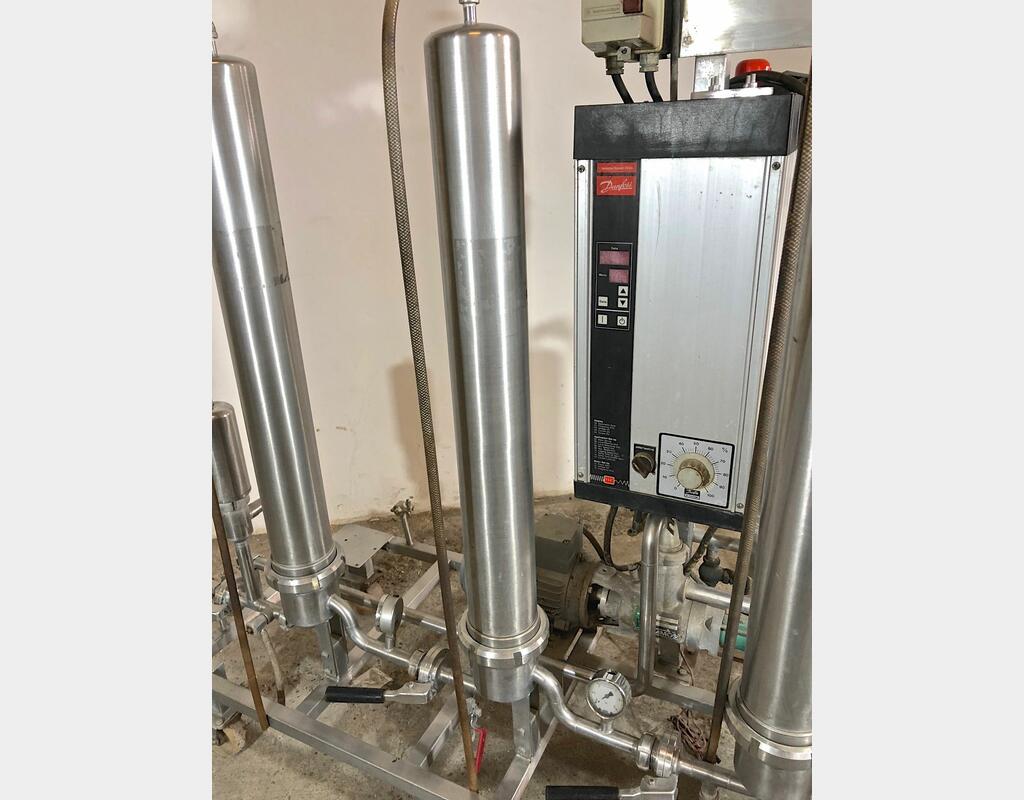 Palette de filtration INOX - 3 cartouche 30"