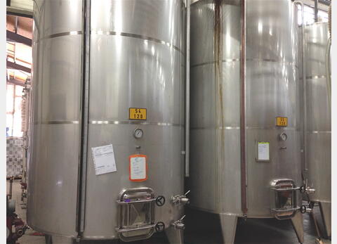 Cuve inox  - Volume : 12 000 litres (120 hectos)
