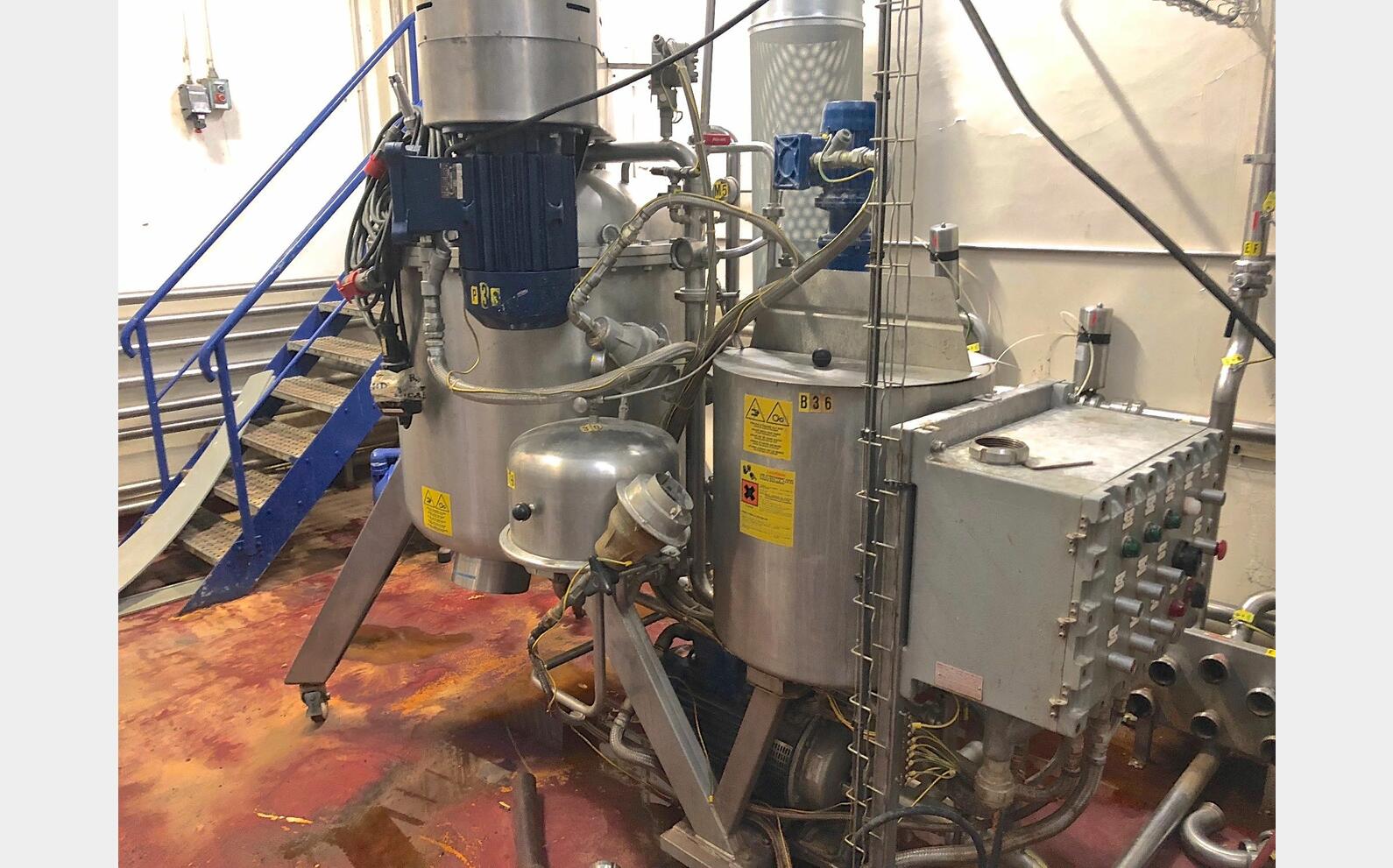 ATEX earth filter - Model NF 10 Flow : 300 HL/h DELLA TOFFOLA