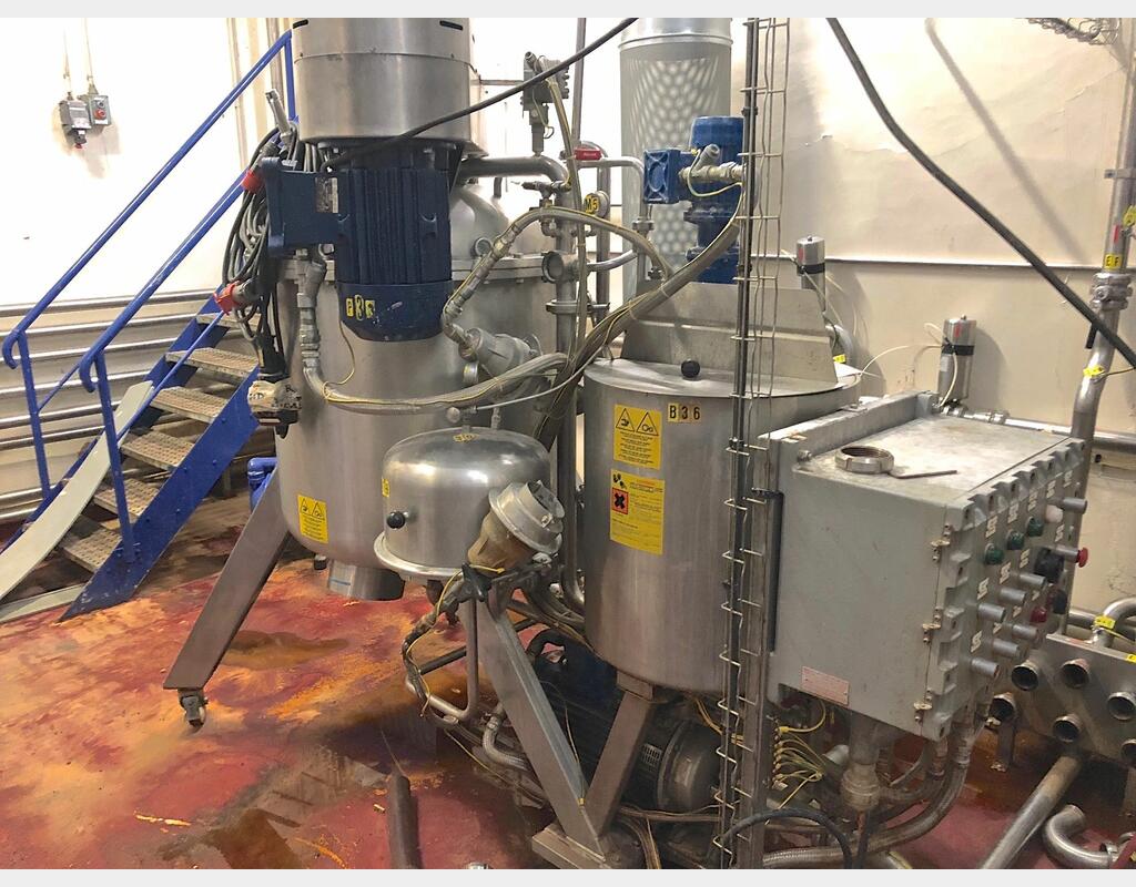 ATEX earth filter - Model NF 10 Flow : 300 HL/h DELLA TOFFOLA
