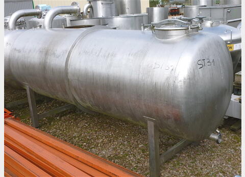 Cuve de stockage INOX (TH21) - Volume : 2500 litres