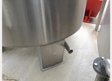 Cuve m&eacute;lange inox