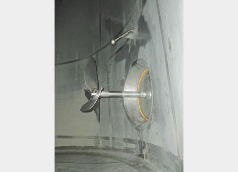 Cuve inox cylindrique verticale