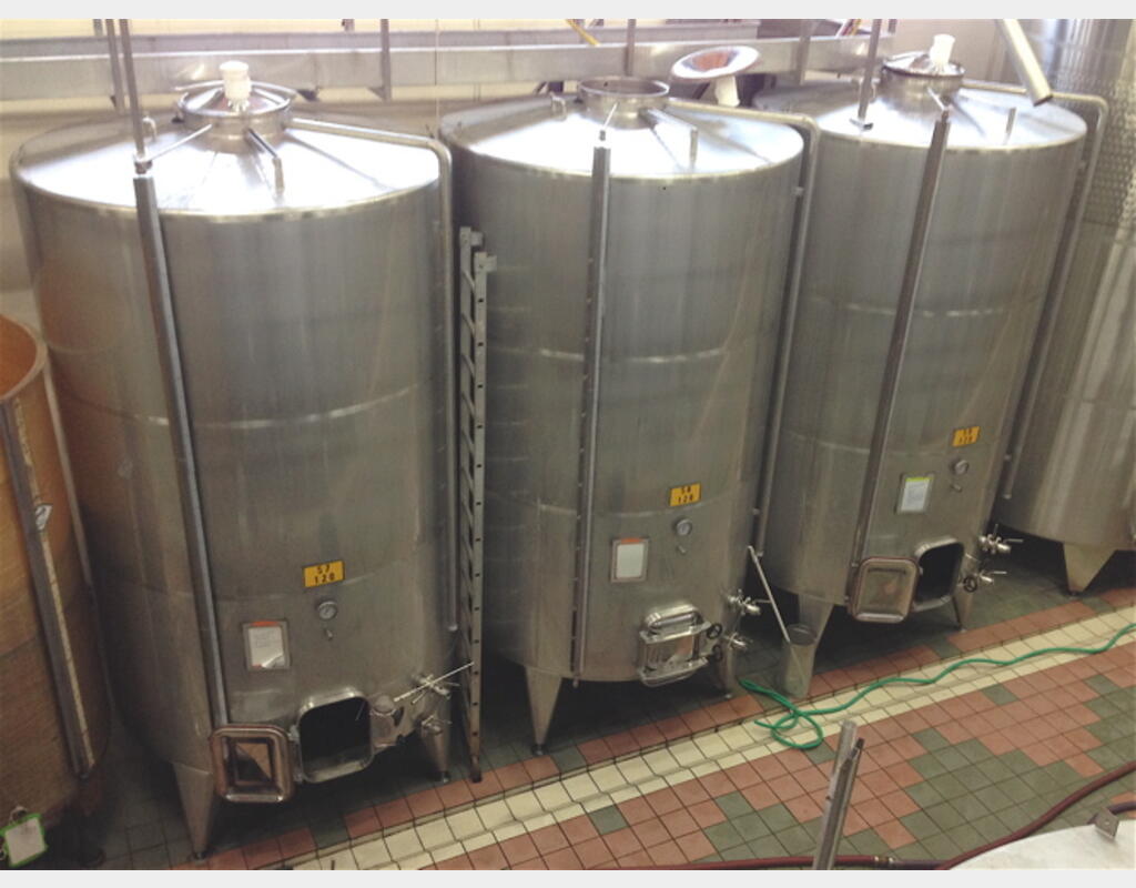 Cuve inox de 120 HLS