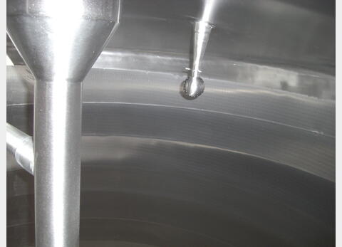 Cuves inox de m&eacute;lange Prominox de 2000 litres Agitation h&eacute;lice et racleur