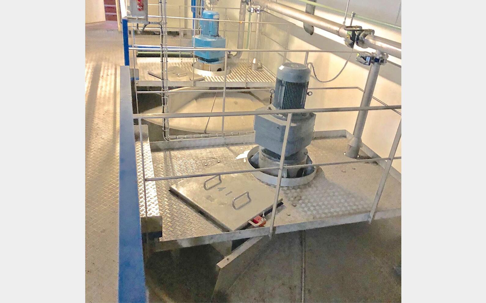 Cuve de m&eacute;lange inox 540 HL (54 000 litres) LABBE